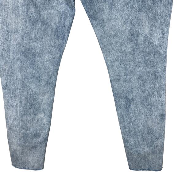 PacSun SZ 30x30 Mens Stacked Skinny Jeans Zip-Fly Zip Pocket Frayed Light Wash - Picture 8 of 13